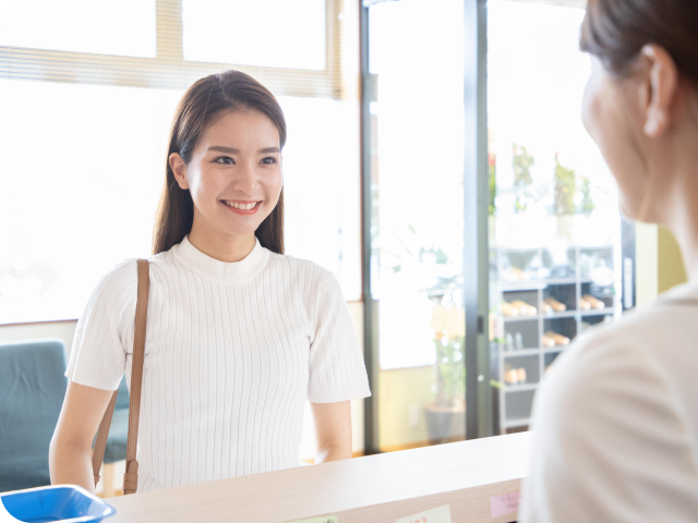 ご来院・受付