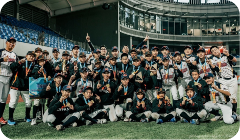 他にも多くのアスリートを支えています