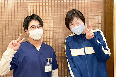 骨格矯正で両足が真っ直ぐになりました