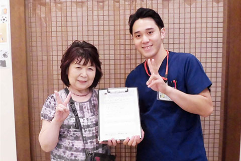 肩こりで辛い日々がうその様に楽になりました