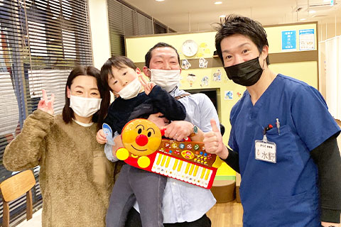 トータルでサポートしてくれ、改善してきているように感じます