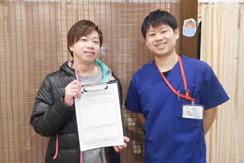 的確な治療とアドバイスで大変助かります