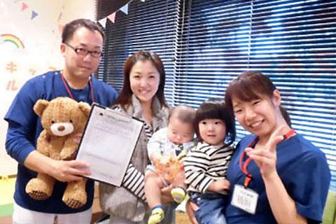 子供たちを預ける事ができ、とても通いやすかった