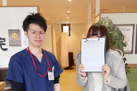 前傾だった姿勢も改善され、とても嬉しいです