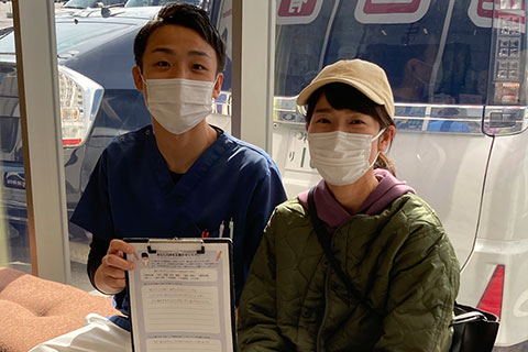 自宅でできるトレーニングを教えていただけたのがよかったです