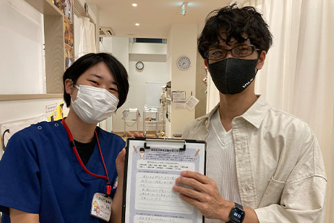 親身になって相談に乗っていただきました