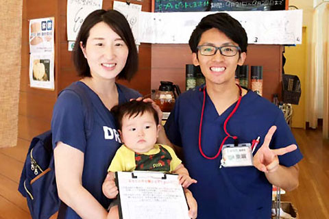 息子の相手をずっとして頂き、すごく気持ち的にもリフレッシュできました