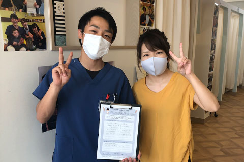 スタッフが明るくアットホームな感じでとてもよかった