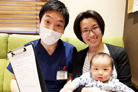 子供をみてもらえたのが、本当に助かりました