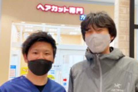 矯正の効果も実感できています