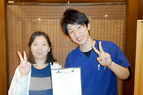 ゆっくりと施術を受けることができました