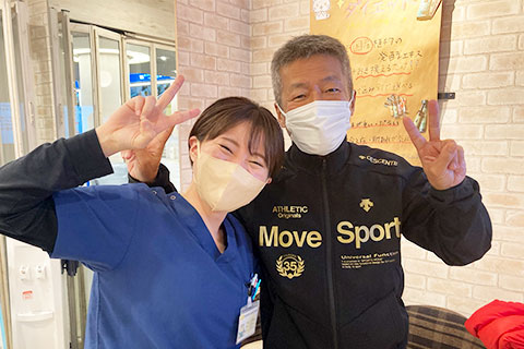 体調も良くなりました