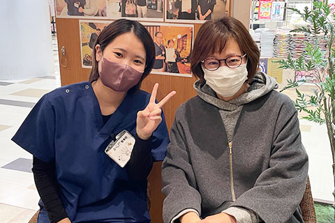 親切丁寧で普段の生活のアドバイスもあります