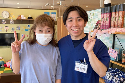 首の動き・胸の動きが良くなったのを実感しています