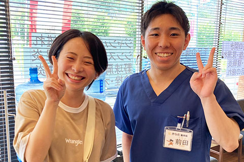 写真を見比べて改善の実感ができました