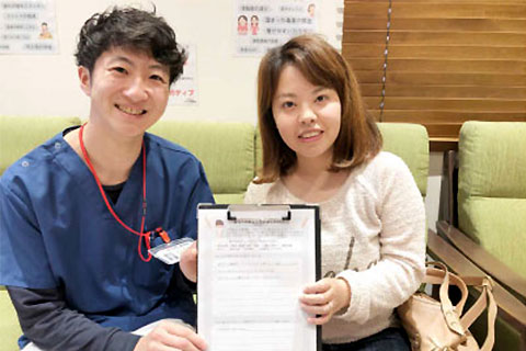 通うごとに腰の痛みがましになっていくのが分かりました