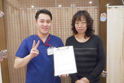 手でほぐすため、とても気持ち良いです