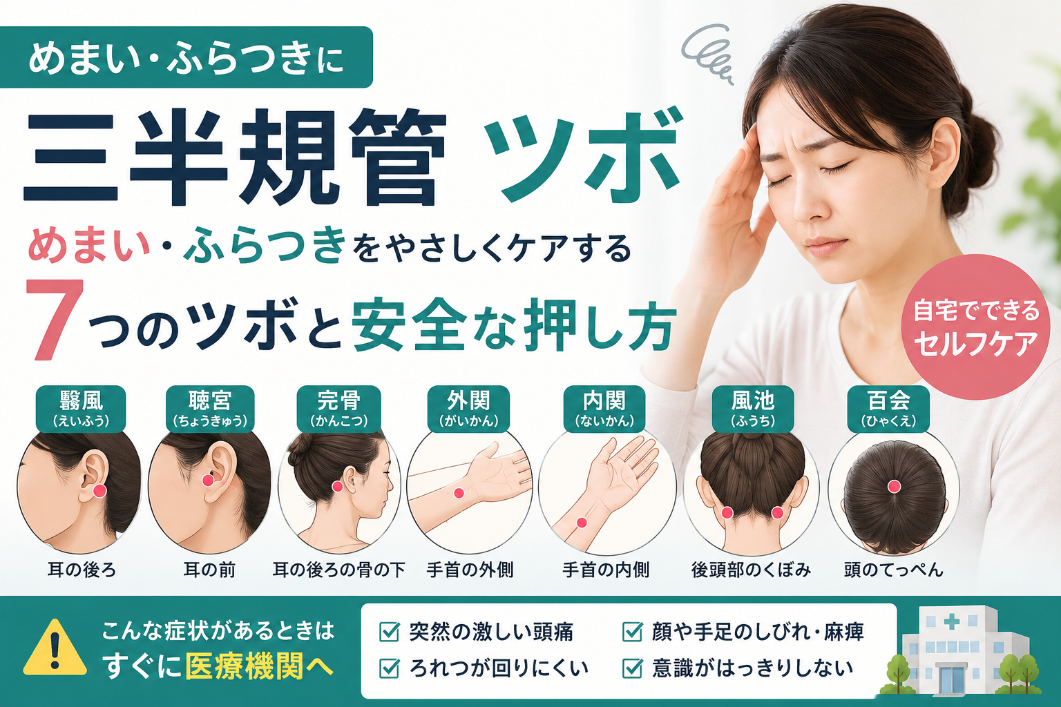 三半規管ツボ