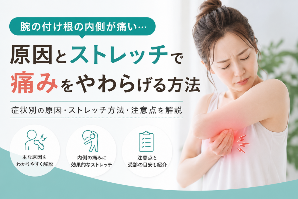 腕の付け根痛み