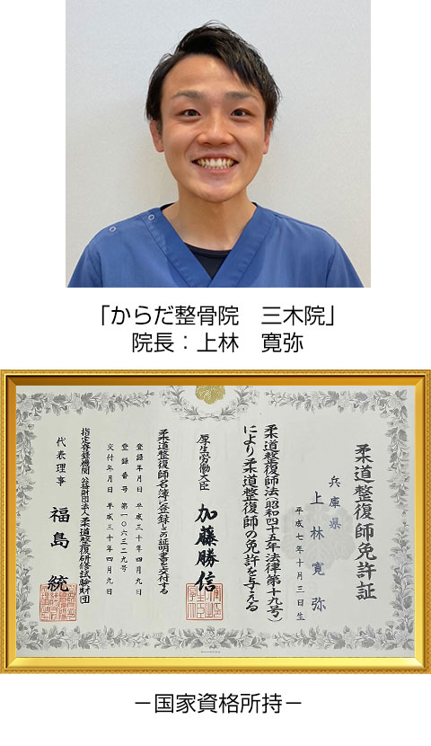 三木院院長上林寛弥